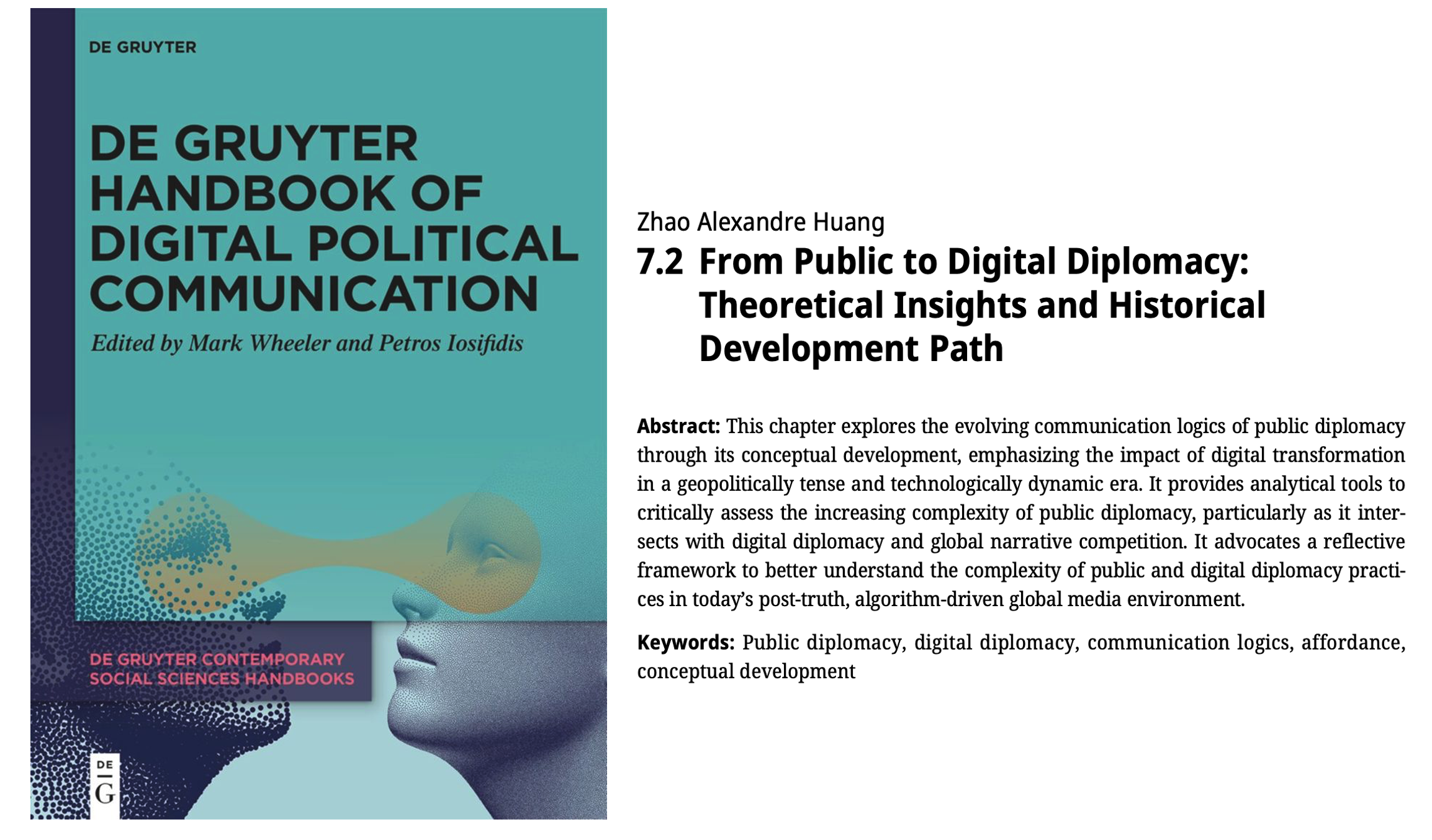 De Gruyter Handbook of Digital Political Communication 出版物封面图